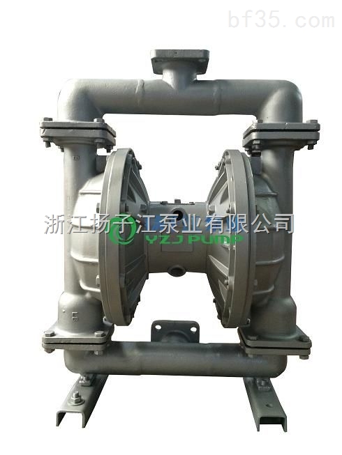 专业销售 第二代316L不锈钢气动隔膜泵 QBY-65耐腐蚀气动隔膜泵
