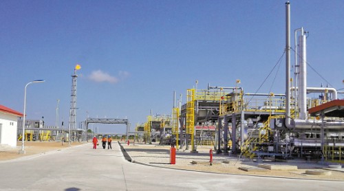 坦桑尼亚天然气处理厂及输送管线项目正式竣工