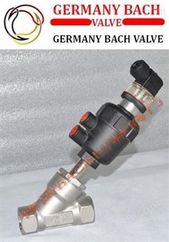 进口带反馈装置气动角座阀-德国BACH工业制造