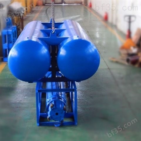 吉林350QJF450-115/5浮筒式河道清淤潜水泵