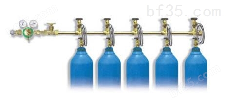 氧气汇流排_5瓶氧气汇流排一线型6瓶氧气汇流排