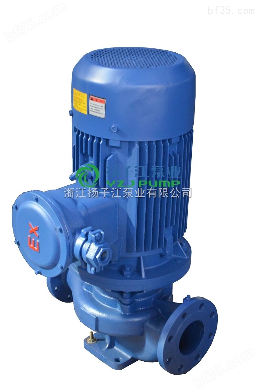 ISG系列不锈钢立式管道泵ISG40-160生活泵自来水增压泵