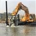 挖掘机安装泵 河道抽沙 清淤