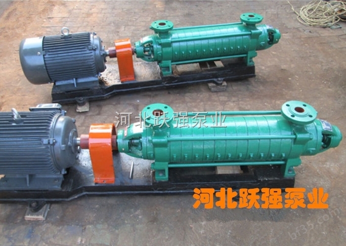 多级泵:D、DG型卧式多级离心泵
