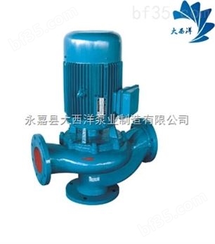 100GW110-10-5.5 立式管道离心泵 无堵塞离心泵 GW污水泵选型