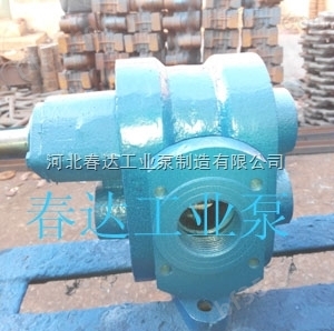 CB-7稠油齿轮泵 齿轮油泵 圆弧沥青保温泵 春达泵业